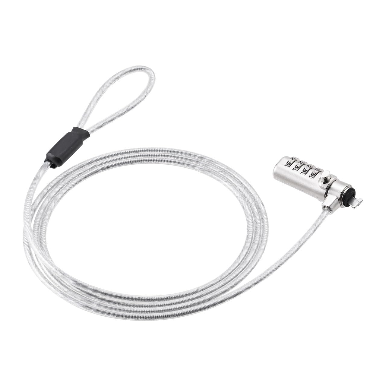 Sanwa Direct Security Wire PC Anti-Theft Combination Lock, 4-Digit, 1.5m, 4mm Diameter, NanoSaver 2.5x6mm Slim, for Laptops, 200-SL108
Sanwa Direct Security Wire PC Anti-Theft Combination Lock, 4-Digit, 1.5m, 4mm Diameter, NanoSaver 2.5x6mm Slim, for Laptops, 200-SL108