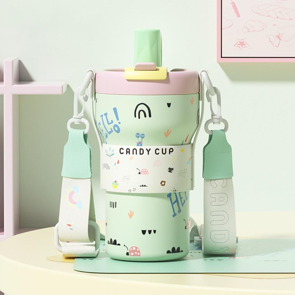 Cartoon Cat Rabbit Coffee Vacuum Cup Ceramic Inner Liner Insulated Cup for Student Children green with strap
Cartoon Cat Rabbit Coffee Vacuum Cup Ceramic Inner Liner Insulated Cup for Student Children green with strap