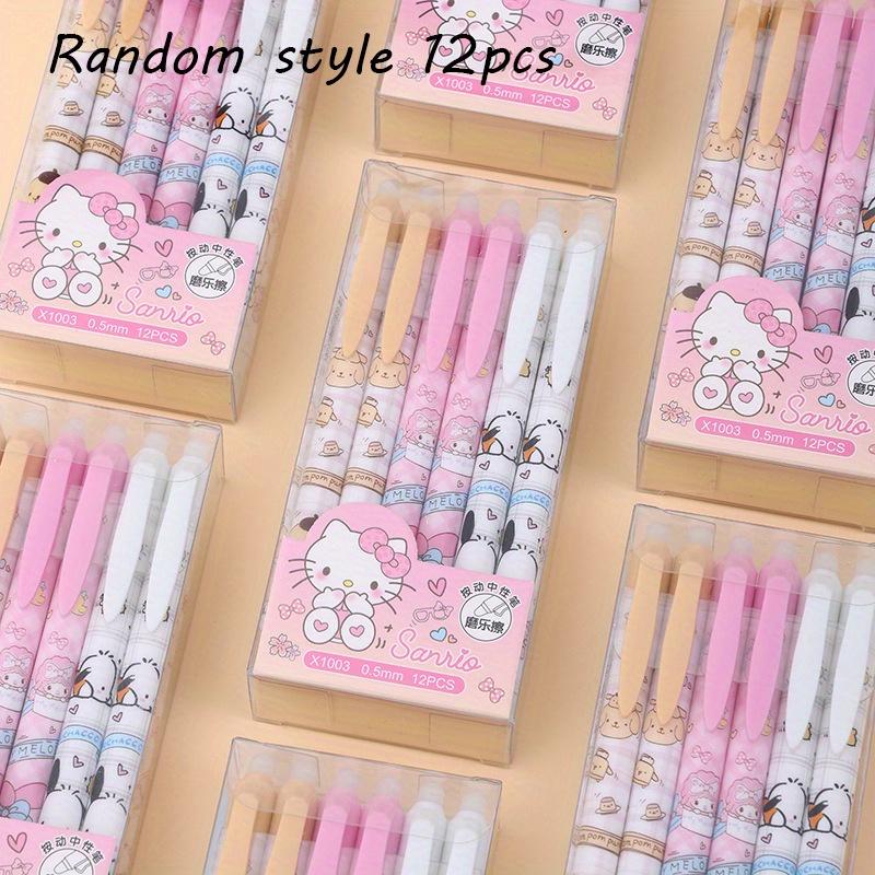12Pcs Sanrio Series Action Neutral Pen Silicone Case for Hand Protection, Homework Notes, Black Writing Pen, Hello Kitty, Cinnamoroll, Blue 0.5mm Random style 12Pcs
12Pcs Sanrio Series Action Neutral Pen Silicone Case for Hand Protection, Homework Notes, Black Writing Pen, Hello Kitty, Cinnamoroll, Blue 0.5mm Random style 12Pcs