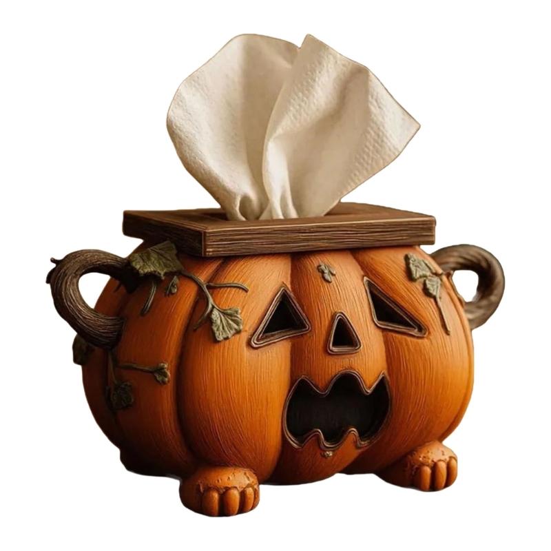 Halloween Pumpkin Tissue Box Organizer For Home Office Party Decoration Plastic Construction Napkin Dispenser 1
Halloween Pumpkin Tissue Box Organizer For Home Office Party Decoration Plastic Construction Napkin Dispenser 1