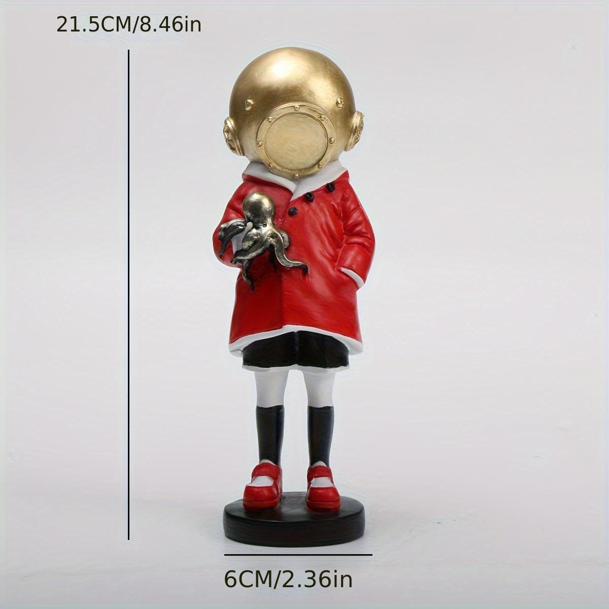 1pcs Creative Bronze Banksy DeepSea Decoration, Doodle Master Diver Loneliness & Communication Sculpture Decoration, Home Livin
1pcs Creative Bronze Banksy DeepSea Decoration, Doodle Master Diver Loneliness & Communication Sculpture Decoration, Home Livin