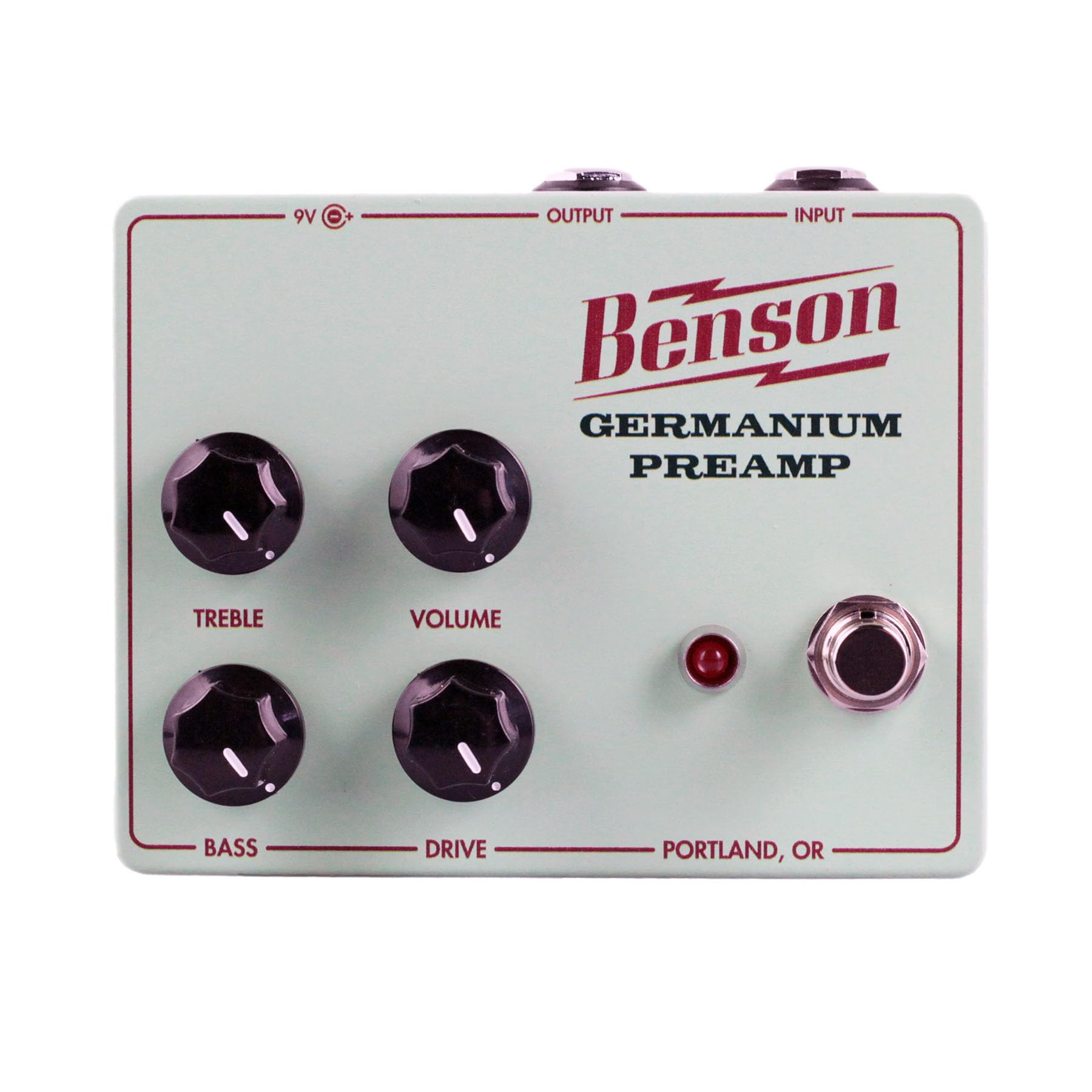 Benson Amps Germanium Preamp Pedal Педаль попереднього підсилення Педаль ефектів білий
Benson Amps Germanium Preamp Pedal Педаль попереднього підсилення Педаль ефектів білий
