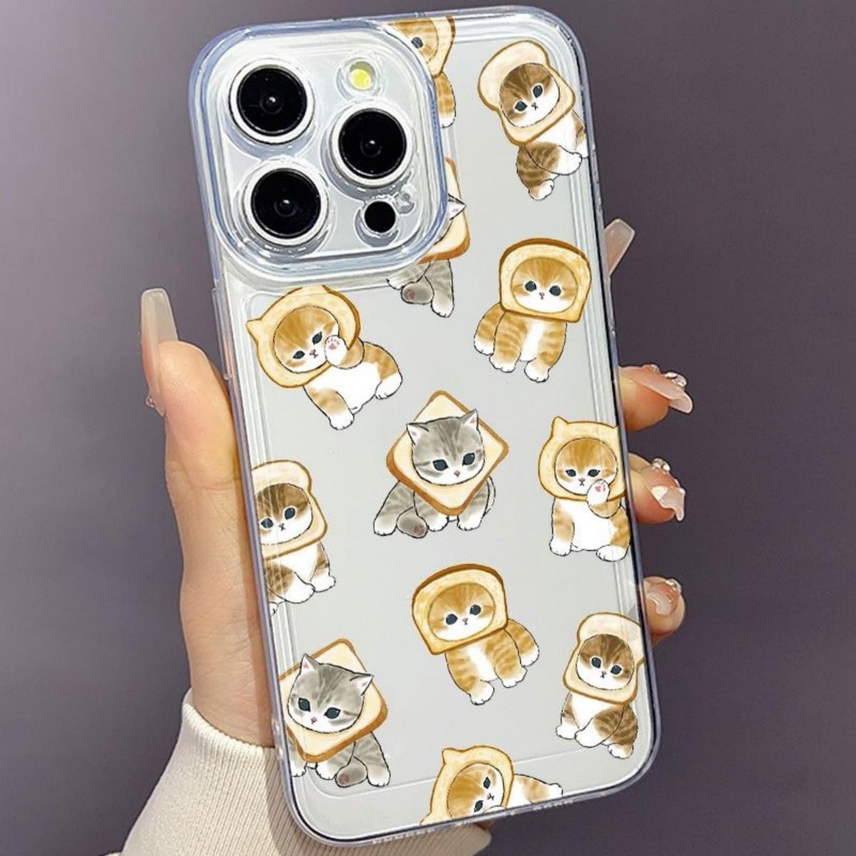 A Cute Bread Cat Print Transparent Space Phone Case, Suitable for iPhone 17, 16, 15, Plus, Pro, Max Series Phones - Can Be Used as a Gift iPhone SE чистий
A Cute Bread Cat Print Transparent Space Phone Case, Suitable for iPhone 17, 16, 15, Plus, Pro, Max Series Phones - Can Be Used as a Gift iPhone SE чистий