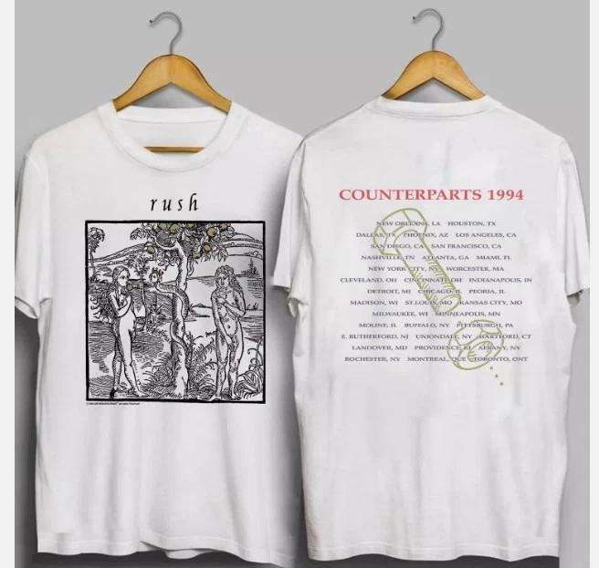 1994 Rush Counterparts Tour T-Shirt T-Shirt 2 Sided ,Classic Unisex,new New High-end Luxury Is for Both Men and Women Top Y2k 4XL
1994 Rush Counterparts Tour T-Shirt T-Shirt 2 Sided ,Classic Unisex,new New High-end Luxury Is for Both Men and Women Top Y2k 4XL