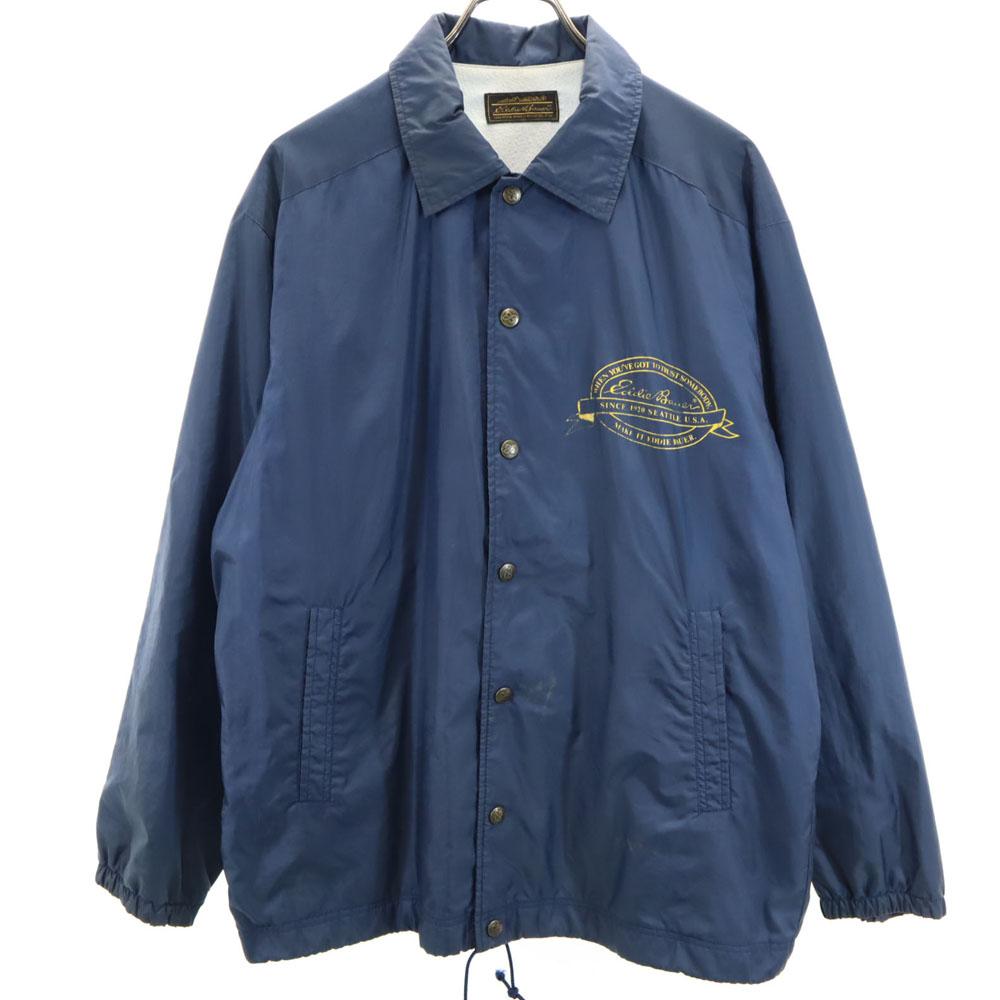 Eddie Bauer 80s Outdoor Vintage Black Tag Coach jacket L Navy Men s Used
Eddie Bauer 80s Outdoor Vintage Black Tag Coach jacket L Navy Men s Used