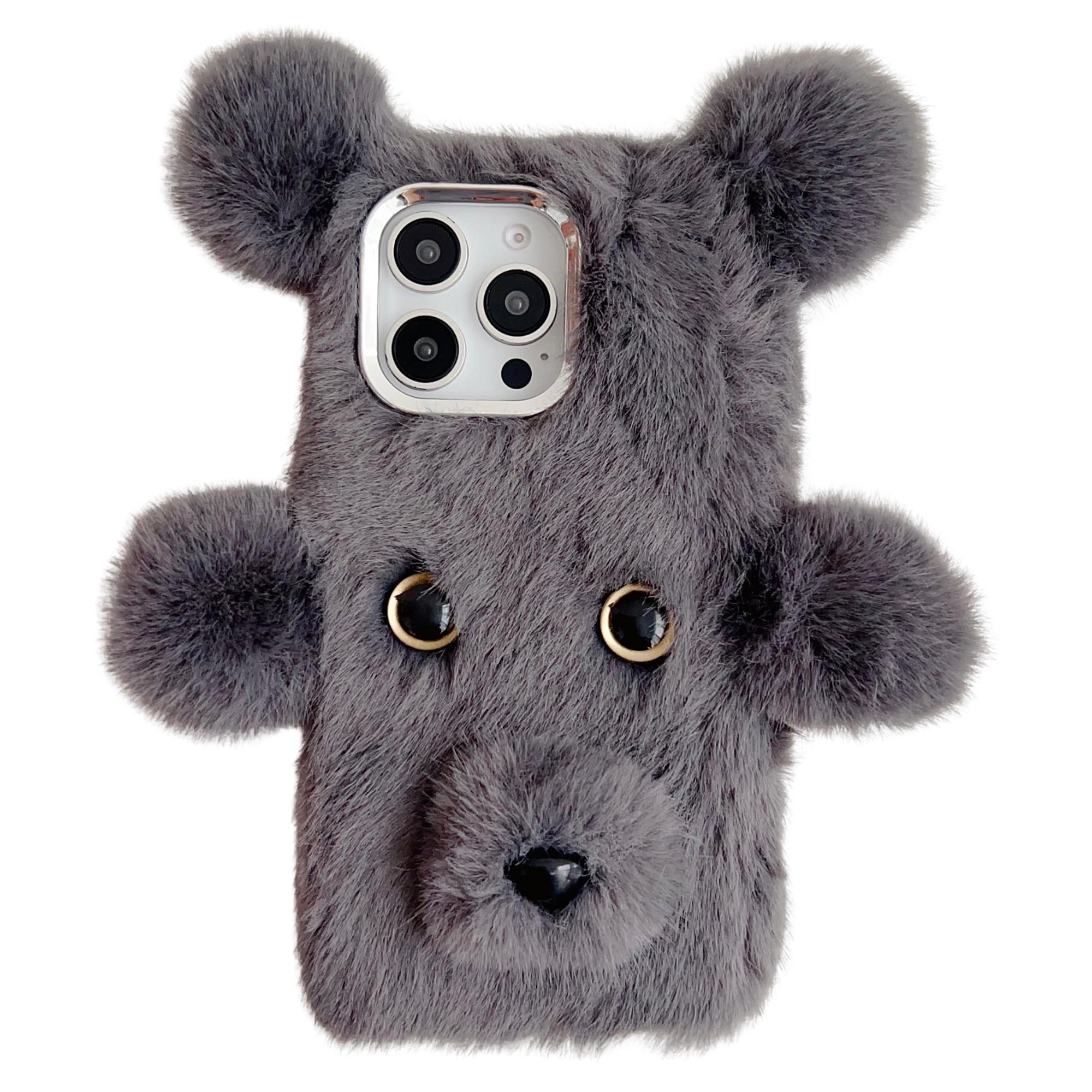 Для iPhone 16 Pro Max Чехол 3D Медведь Искусственный Мех Пушистый Внутренний ТПУ Чехол для Телефона Grey
Для iPhone 16 Pro Max Чехол 3D Медведь Искусственный Мех Пушистый Внутренний ТПУ Чехол для Телефона Grey
