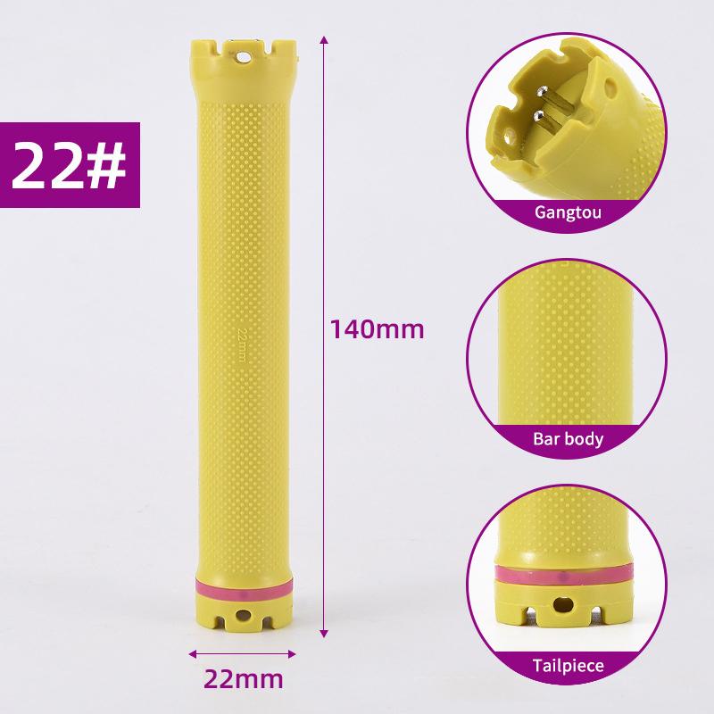New 140Mm 24V Digital Hair Hot Perm Rods Yellow French Wavy Hair Maker Electric Heated Curlers Bars Rollers Hair Salon Barber 22 size
New 140Mm 24V Digital Hair Hot Perm Rods Yellow French Wavy Hair Maker Electric Heated Curlers Bars Rollers Hair Salon Barber 22 size