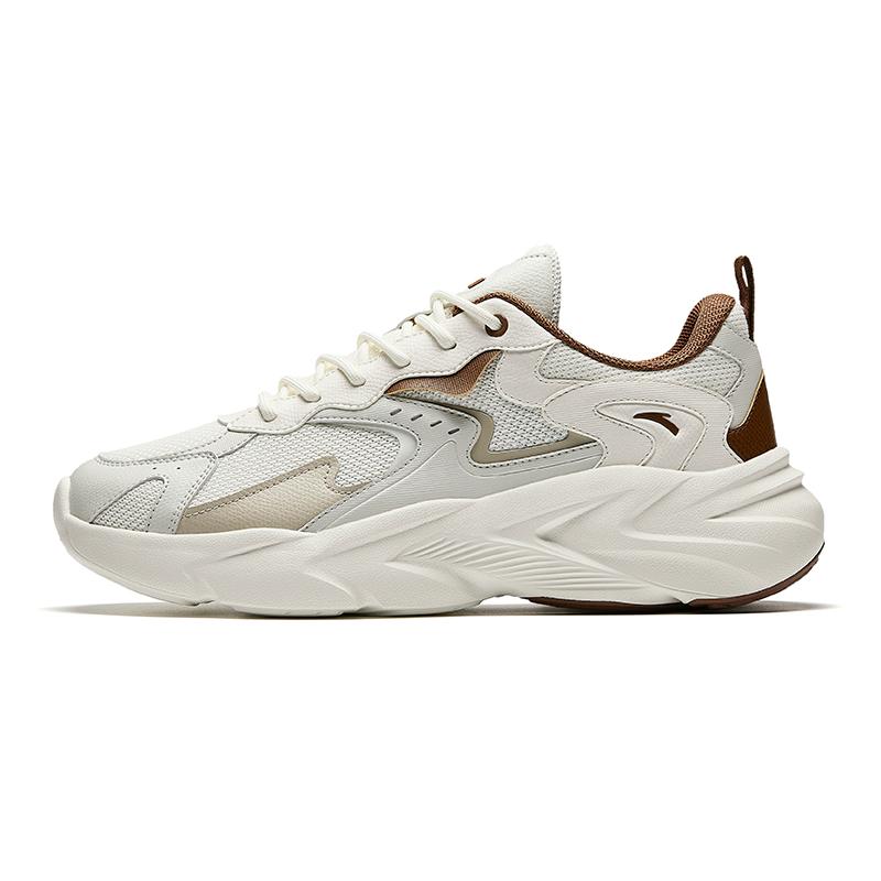 Anta Yunqi Sports Fashion Non-Slip Wear-Resistant Breathable Low-Top Casual Shoes Men sneaker White Brown 912518808-2 40
Anta Yunqi Sports Fashion Non-Slip Wear-Resistant Breathable Low-Top Casual Shoes Men sneaker White Brown 912518808-2 40