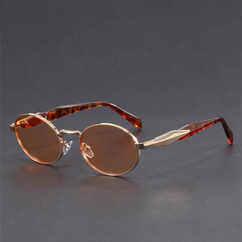 2024 New Luxury Metal Round Sunglasses For Women Fashion Brand Design Style Oval Sun Glasses Men Orange Red Shades UV400
2024 New Luxury Metal Round Sunglasses For Women Fashion Brand Design Style Oval Sun Glasses Men Orange Red Shades UV400