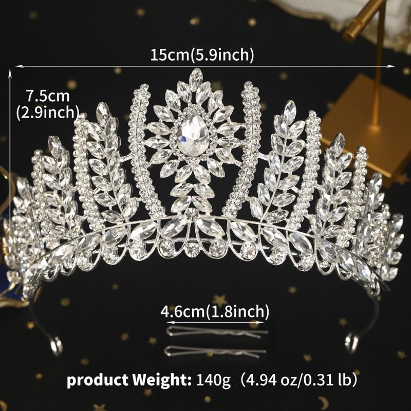 Exaggerated Luxury Crown Alloy Crystal Catwalk Beauty Retro Wedding Headwear Bride
Exaggerated Luxury Crown Alloy Crystal Catwalk Beauty Retro Wedding Headwear Bride