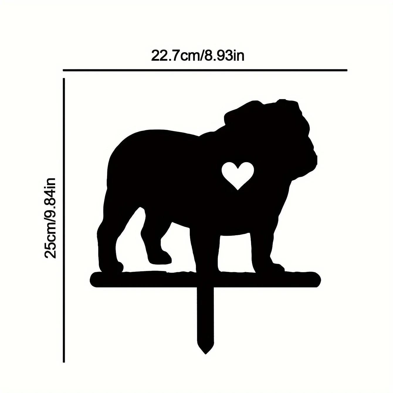 Уродливый и милый мопс садовый колышек железный художественный силуэт металлический двор знак украшение двора и сада на открытом воздухе светло-серый
Уродливый и милый мопс садовый колышек железный художественный силуэт металлический двор знак украшение двора и сада на открытом воздухе светло-серый