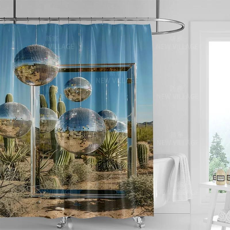 Bohemian Style Plant Bathroom Curtains Floral Pattern Printed Shower Curtains, 180X200Cm Waterproof Fabric Shower Curtains W60H190(CM)-1 Pcs
Bohemian Style Plant Bathroom Curtains Floral Pattern Printed Shower Curtains, 180X200Cm Waterproof Fabric Shower Curtains W60H190(CM)-1 Pcs