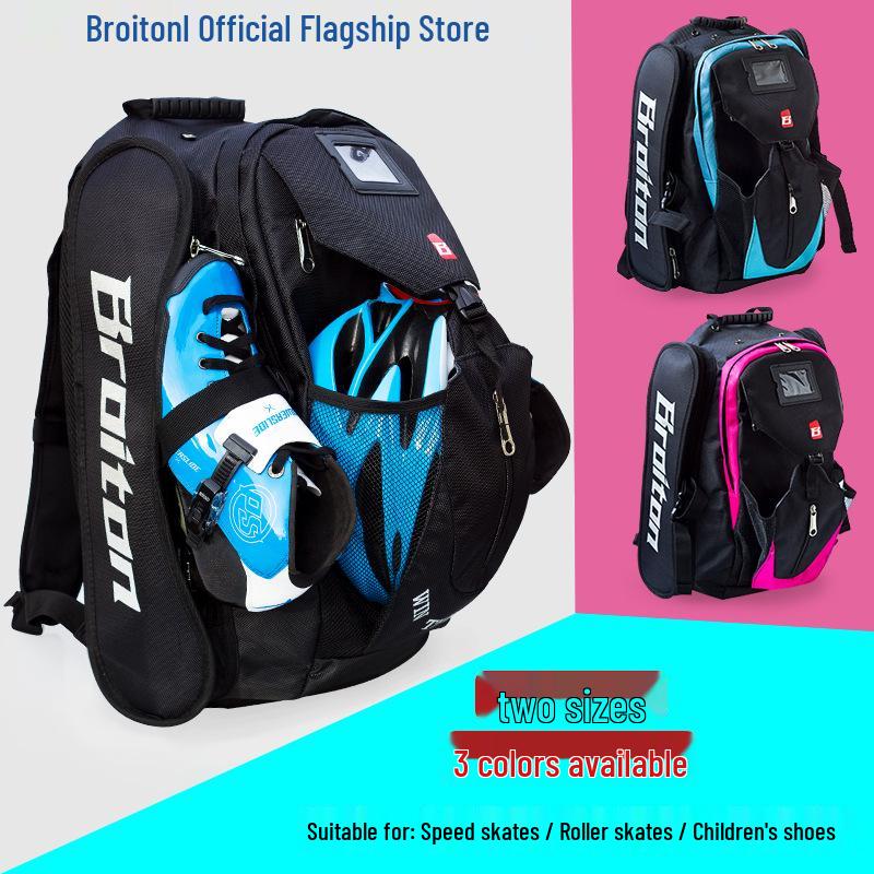 Broiton Skating Bag for Roller, Ice Skates & Inline Blades Small Black-Rose Backpack
Broiton Skating Bag for Roller, Ice Skates & Inline Blades Small Black-Rose Backpack