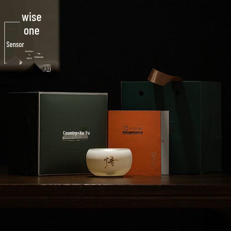 Zhizhe Jueqi Master Xu Qingyu Wukong Mutton-fat Jade Porcelain Tea Cup
Zhizhe Jueqi Master Xu Qingyu Wukong Mutton-fat Jade Porcelain Tea Cup