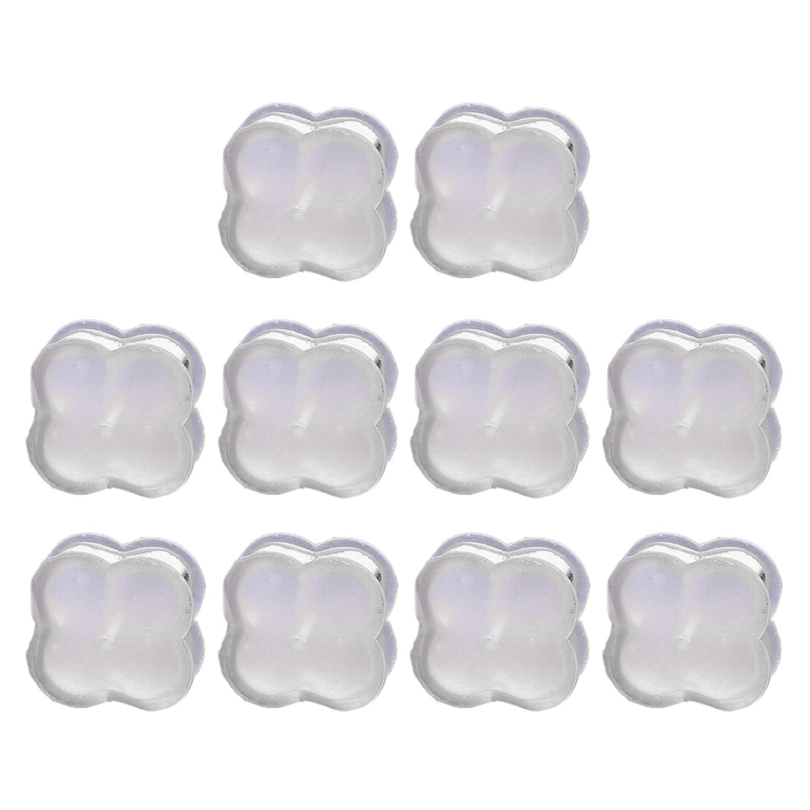 10Pieces Soft Silicone Earring Backs for Studs Multicolor Earring Replacement Accessory Safety Earring Backing Stoppers серебряный
10Pieces Soft Silicone Earring Backs for Studs Multicolor Earring Replacement Accessory Safety Earring Backing Stoppers серебряный