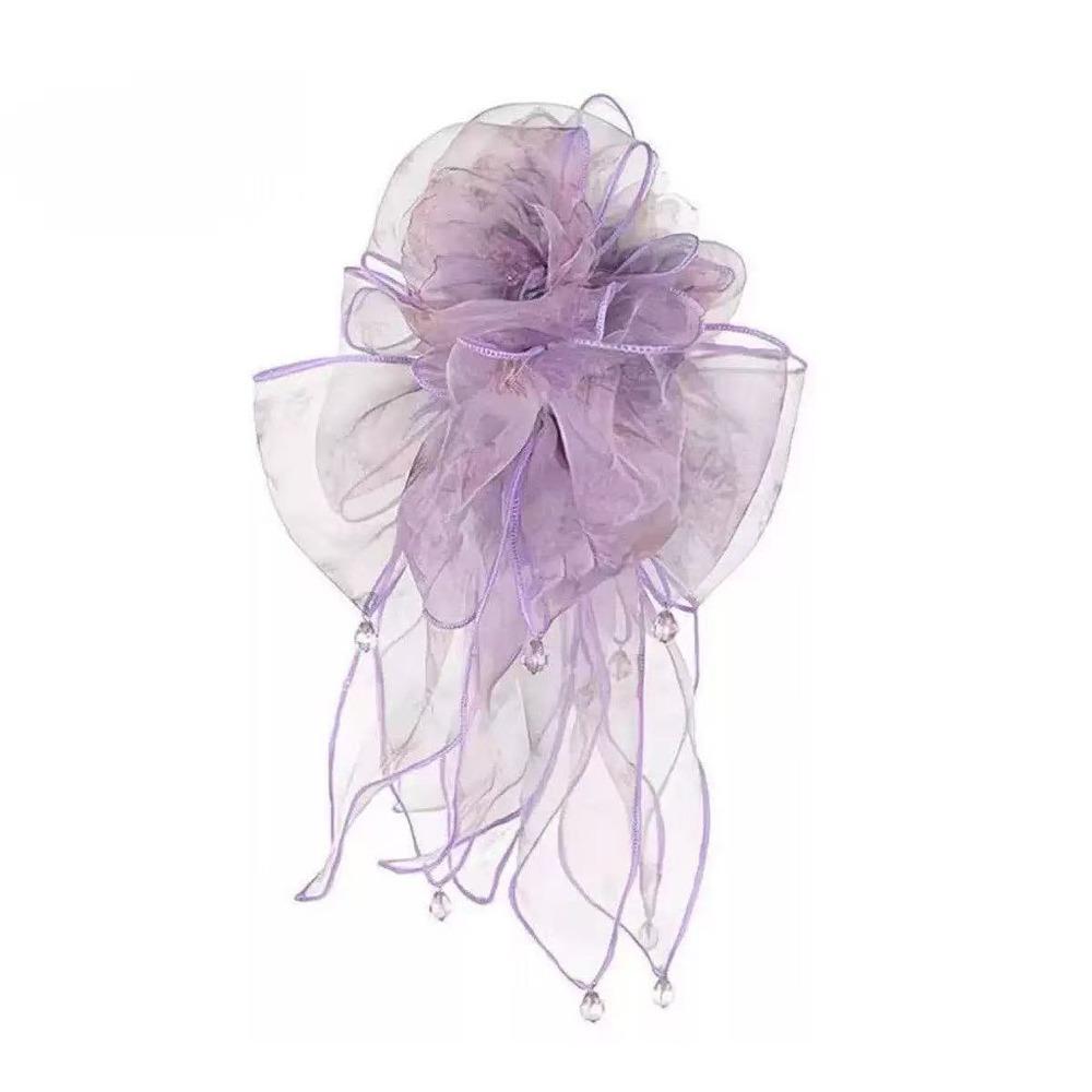 Luxurious Mesh Hair Clip Retro Back of Head Hair Accessory Gifts Organza Flower Hair Clip 5
Luxurious Mesh Hair Clip Retro Back of Head Hair Accessory Gifts Organza Flower Hair Clip 5