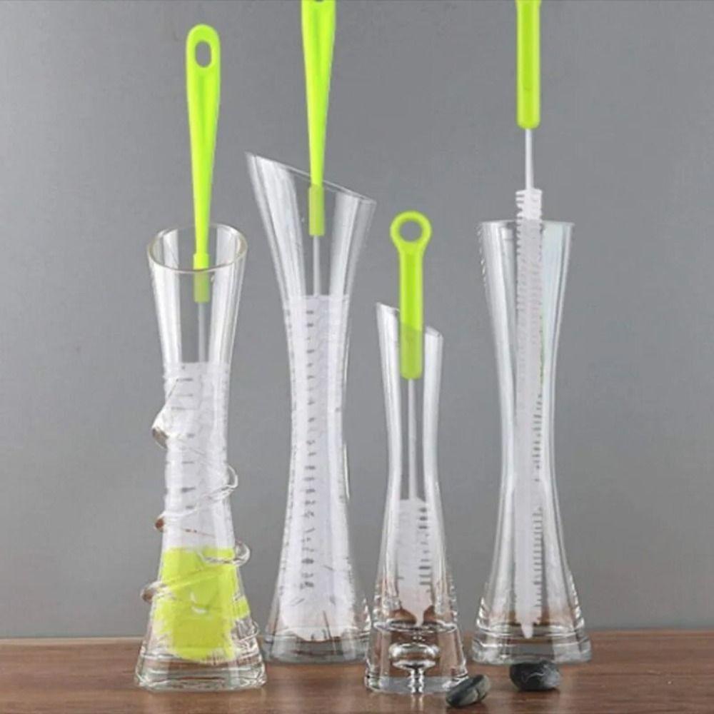 Soft Cleaning Brush Sets Long Handle Nylon Brush Narrow-mouth Baby Bottle Cleaner Glass Tube
Soft Cleaning Brush Sets Long Handle Nylon Brush Narrow-mouth Baby Bottle Cleaner Glass Tube