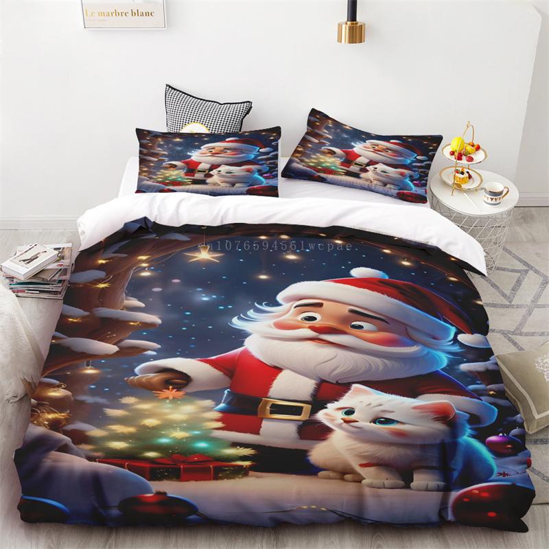 Пододеяльник в новом стиле Рождественский Санта Клаус Игрушечный мяч Один пододеяльник Две наволочки Односпальная Двуспальная Кровать Квин Кинг Декор Комнаты EU 135x200cm 2PCS
Пододеяльник в новом стиле Рождественский Санта Клаус Игрушечный мяч Один пододеяльник Две наволочки Односпальная Двуспальная Кровать Квин Кинг Декор Комнаты EU 135x200cm 2PCS