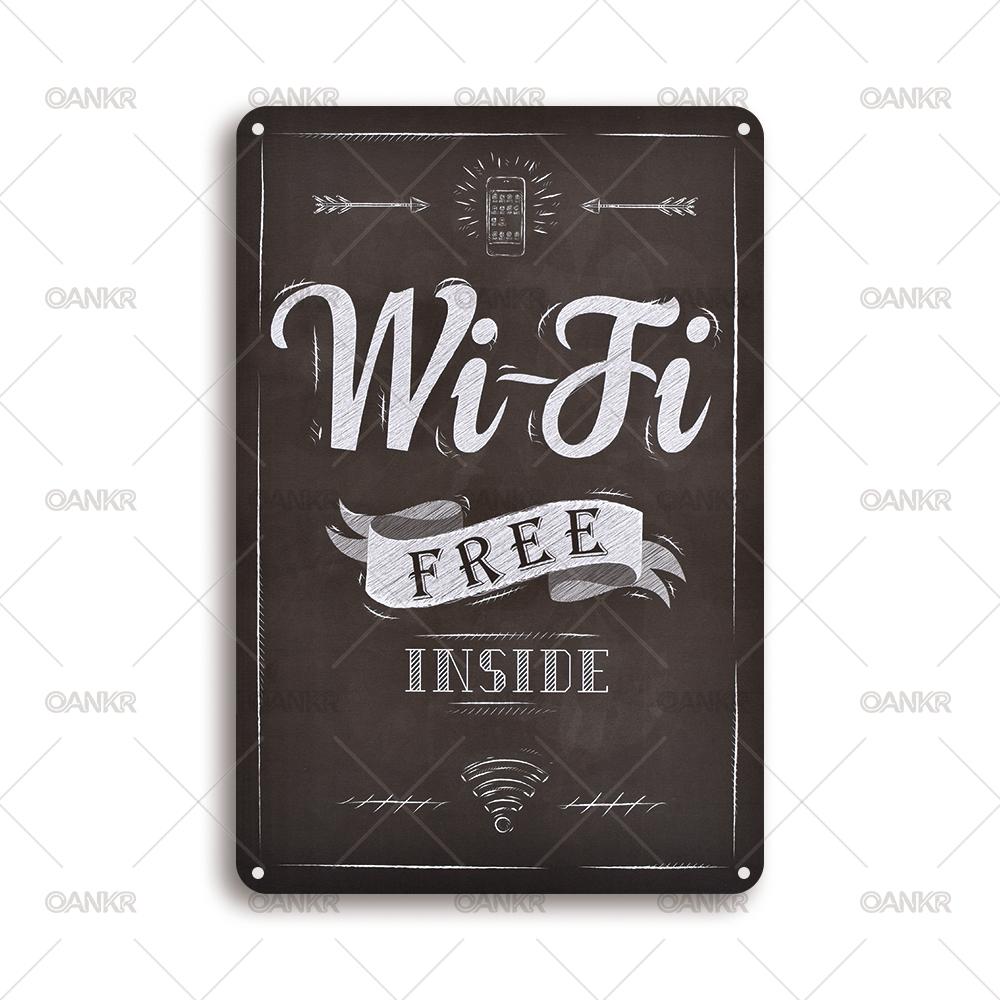 Vintage Art Wall Poster Metal Tin Sign Ideal Gift x Inch WiFi Free Inside Metal Signs for Coffee Bar Shop Wall Decor Plaque 20x30cm(7.8x11.8inch)
Vintage Art Wall Poster Metal Tin Sign Ideal Gift x Inch WiFi Free Inside Metal Signs for Coffee Bar Shop Wall Decor Plaque 20x30cm(7.8x11.8inch)