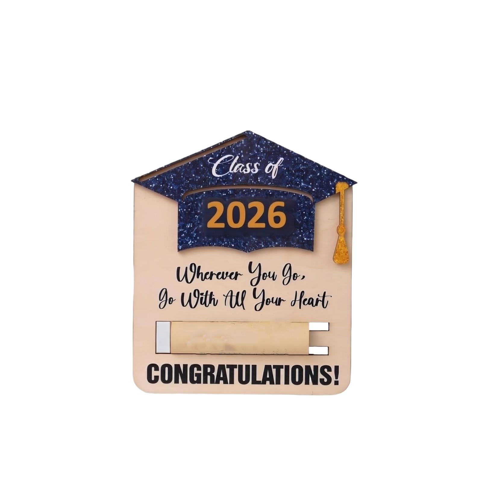 Graduation Wooden Desktop Decoration One Size
Graduation Wooden Desktop Decoration One Size