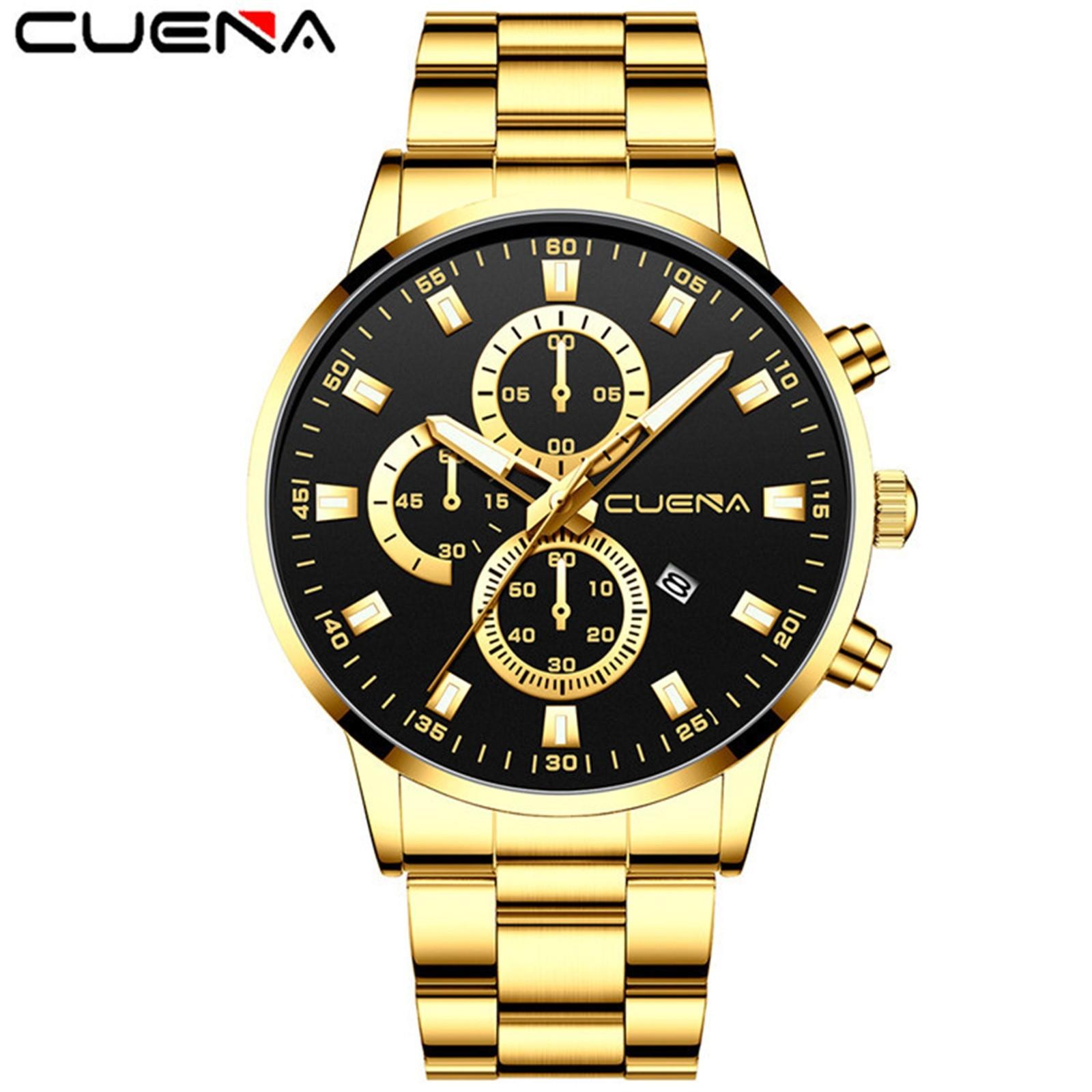 Мужские модные деловые наручные часы из нержавеющей стали с аналоговым календарем и спортивным кварцевым дисплеем M
Мужские модные деловые наручные часы из нержавеющей стали с аналоговым календарем и спортивным кварцевым дисплеем M