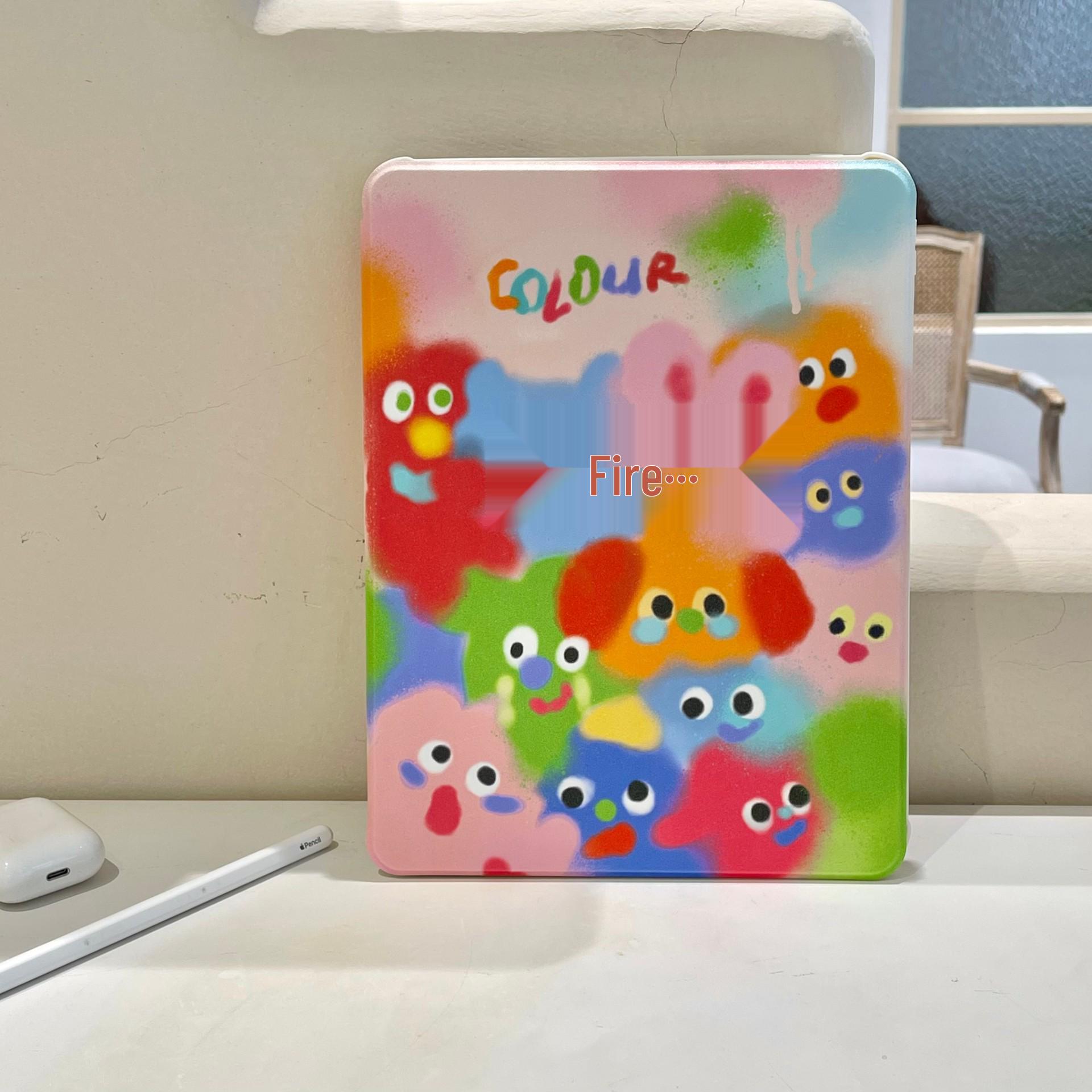 Rotating Doodle Monster Protective Case for iPad Air 5/Mini 6 iPad Mini 6/7 (8.3 inches)
Rotating Doodle Monster Protective Case for iPad Air 5/Mini 6 iPad Mini 6/7 (8.3 inches)