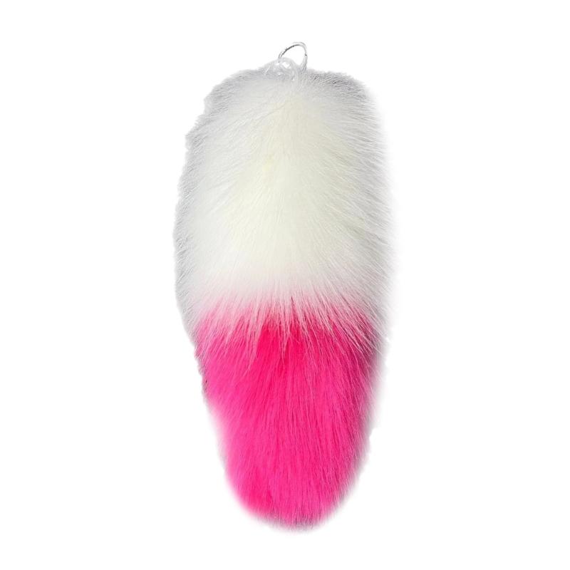 Realistic Faux Animal Tail Keychain Bag Adornment Cosplay Furs Charm Pendant Handmade Backpack and Purse Decoration рожевий червоний колір
Realistic Faux Animal Tail Keychain Bag Adornment Cosplay Furs Charm Pendant Handmade Backpack and Purse Decoration рожевий червоний колір