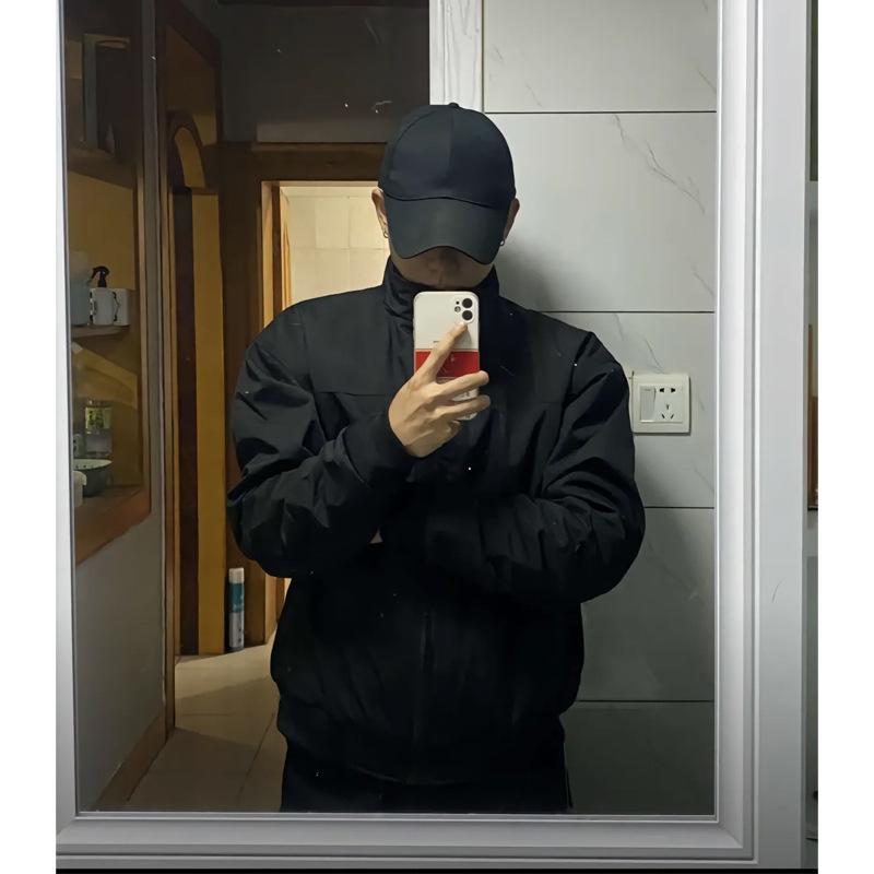 Men s Autumn/Winter Cotton-Heavy Baseball Jacket with Stand-up Collar XL
Men s Autumn/Winter Cotton-Heavy Baseball Jacket with Stand-up Collar XL