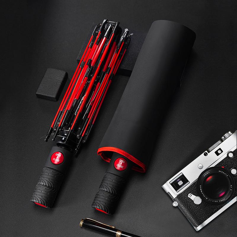 Men s Three-Fold Stormproof Red Sunscreen Umbrella
Men s Three-Fold Stormproof Red Sunscreen Umbrella