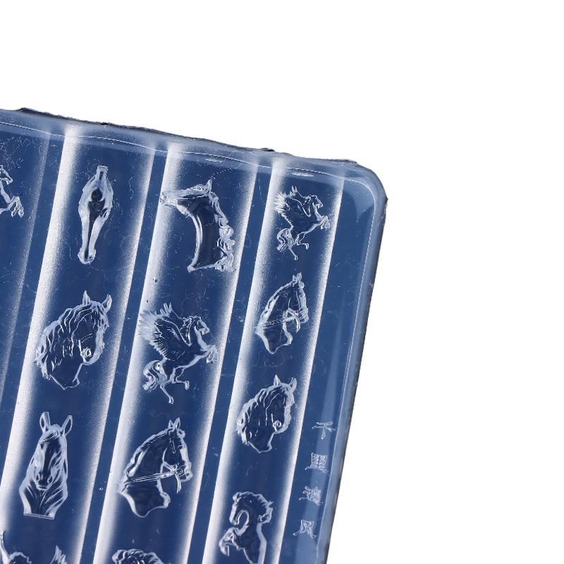 Transparent Embossed Horse Head Silicone DIY Manicure Art Mould Tools Nail Mold Mixed Sized Shaped Soft Carving Stamping Plates
Transparent Embossed Horse Head Silicone DIY Manicure Art Mould Tools Nail Mold Mixed Sized Shaped Soft Carving Stamping Plates