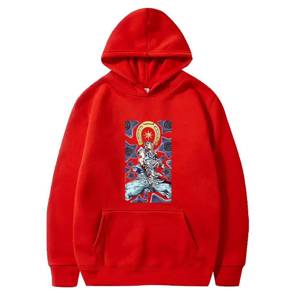 Anime JoJo s Bizarre Adventure Hoodie Johnny Printed Sweatshirt Men Women Harajuku Clothing Long Sleeve Hooded Casual Streetwear 4XL червоний
Anime JoJo s Bizarre Adventure Hoodie Johnny Printed Sweatshirt Men Women Harajuku Clothing Long Sleeve Hooded Casual Streetwear 4XL червоний