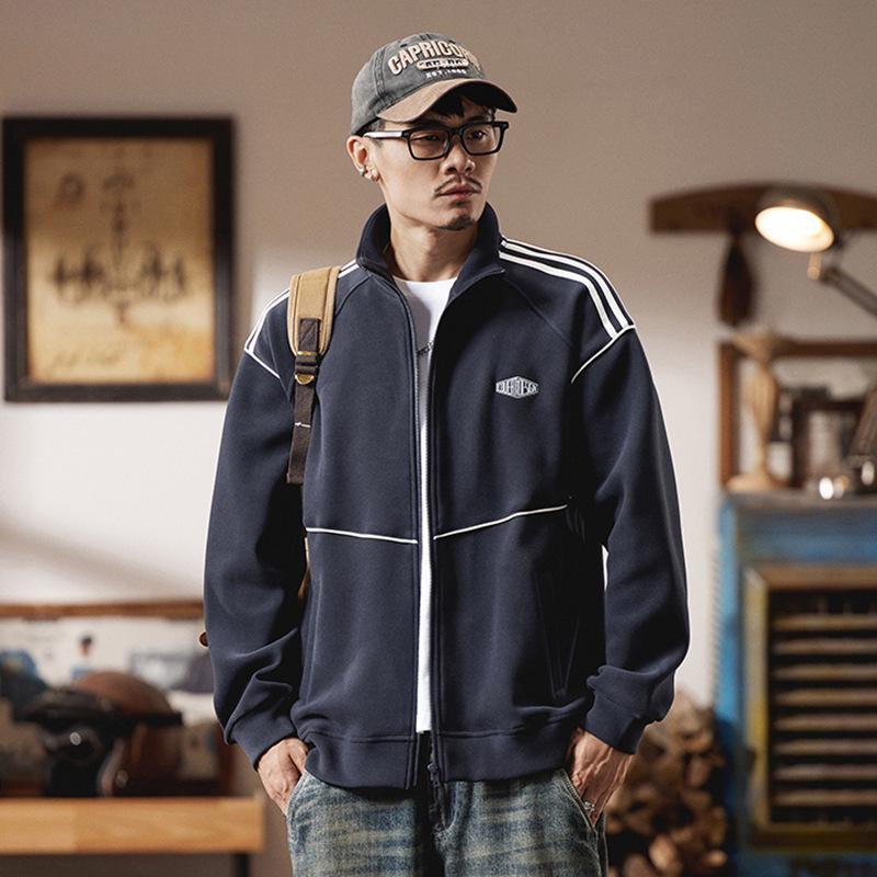 Men s Thick Heavyweight Stand Collar Cardigan Hoodie - Long Sleeve Plus Size Outerwear for Autumn/Winter 2025. 3XL for 180-200 jin королівський синій колір
Men s Thick Heavyweight Stand Collar Cardigan Hoodie - Long Sleeve Plus Size Outerwear for Autumn/Winter 2025. 3XL for 180-200 jin королівський синій колір