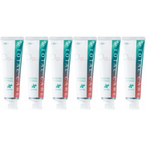 GC Total Care Toothpaste Gel for Adults, 1 bottle (90g) x 6 bottles
GC Total Care Toothpaste Gel for Adults, 1 bottle (90g) x 6 bottles