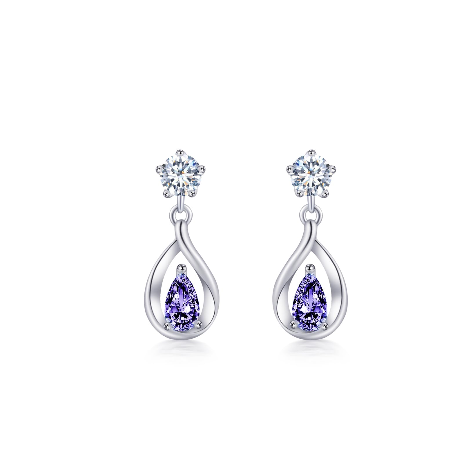 Free Bird Amethyst Earrings for Women of the Silver February Wedding Day Gift Tears Stars Hypoallergenic, 925, Birthstone, Platinum, Simple,
Free Bird Amethyst Earrings for Women of the Silver February Wedding Day Gift Tears Stars Hypoallergenic, 925, Birthstone, Platinum, Simple,