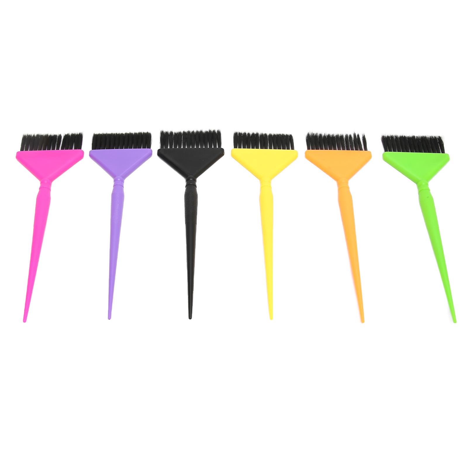 6pcs Hair Dye Brush Blending Multicolor Long Tail Hair Tinting Coloring Brush for Salon Home
6pcs Hair Dye Brush Blending Multicolor Long Tail Hair Tinting Coloring Brush for Salon Home