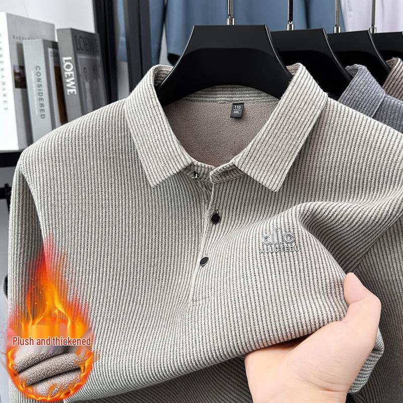 Men’s Plus Velvet Thick Knit POLO Sweater - New Autumn/Winter Lapel Casual Chenille Top. 4XL: 185-200 lbs
Men’s Plus Velvet Thick Knit POLO Sweater - New Autumn/Winter Lapel Casual Chenille Top. 4XL: 185-200 lbs