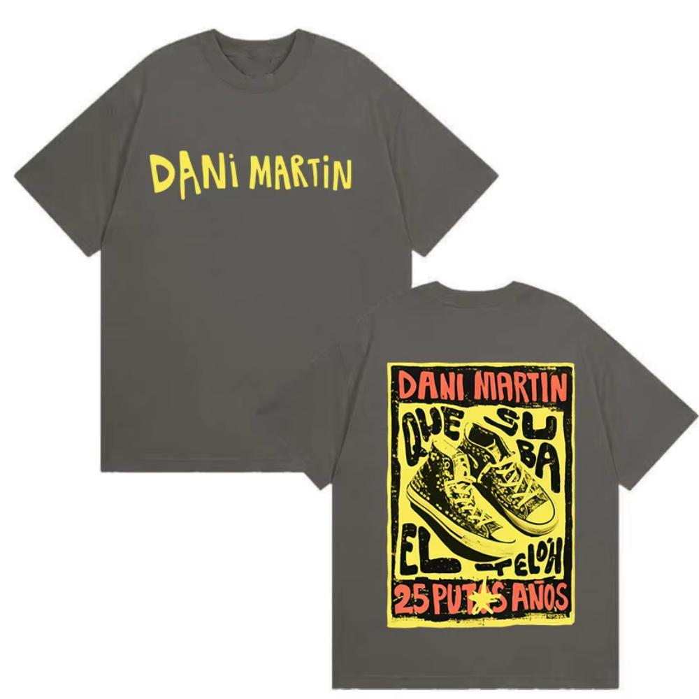 Dani Martin Que Caro Es El Tiempo Tour Merch T Shirts Rock Band Hip Hop Short Sleeve T-shirt Men s Oversized Cotton Tshirts 3XL
Dani Martin Que Caro Es El Tiempo Tour Merch T Shirts Rock Band Hip Hop Short Sleeve T-shirt Men s Oversized Cotton Tshirts 3XL