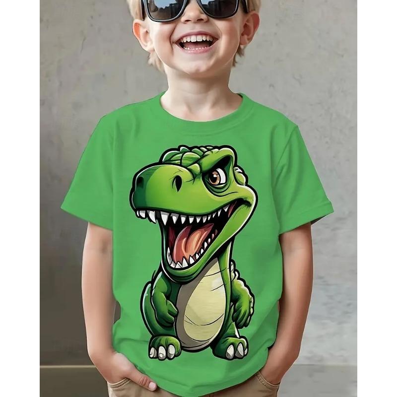 Boys 3D Dinosaur T shirt Tee Short Sleeve Summer Spring Fashion Basic Kids 4-12 Years Crew Neck Outdoor Casual Daily Regular Fit 1112 Years160cm
Boys 3D Dinosaur T shirt Tee Short Sleeve Summer Spring Fashion Basic Kids 4-12 Years Crew Neck Outdoor Casual Daily Regular Fit 1112 Years160cm