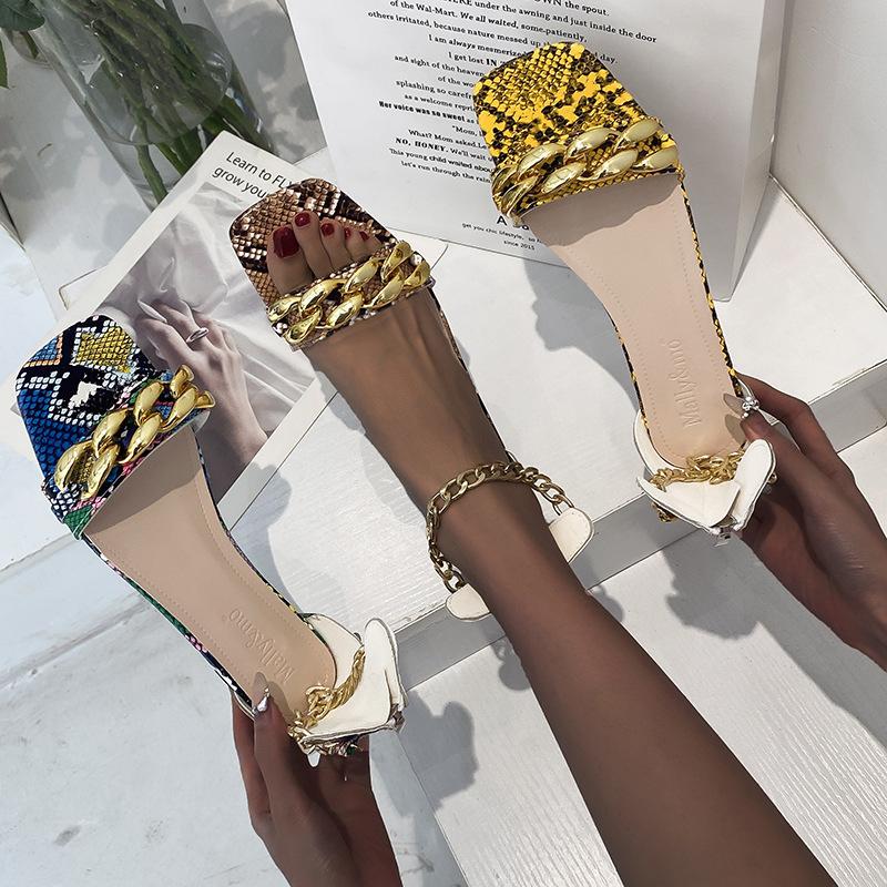 Foreign trade necklace decoration 2025 open-toe bag heel flat bottom one-word buckle three-color snake pattern Roman sandals 35 жёлтый
Foreign trade necklace decoration 2025 open-toe bag heel flat bottom one-word buckle three-color snake pattern Roman sandals 35 жёлтый