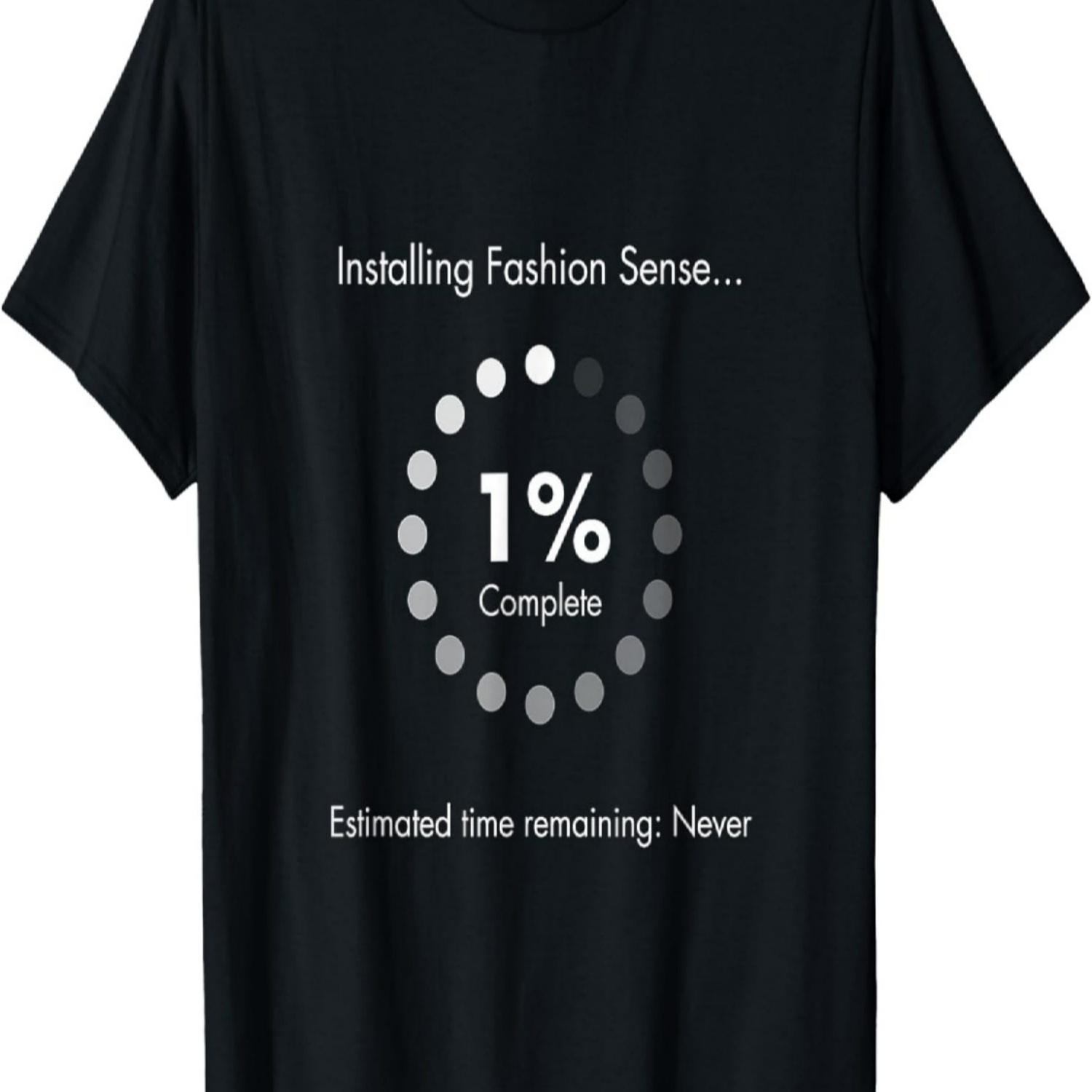 Installing Fashion Sense Funny Progress Bar Design T-Shirt S чёрный
Installing Fashion Sense Funny Progress Bar Design T-Shirt S чёрный