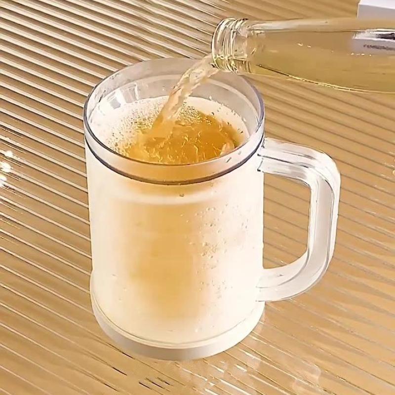 Чашка для холодного кофе Замораживающиеся пивные бокалы Пластиковая двухслойная чашка для ледяного пива Большой емкости Кружки для напитков Домашняя посуда
Чашка для холодного кофе Замораживающиеся пивные бокалы Пластиковая двухслойная чашка для ледяного пива Большой емкости Кружки для напитков Домашняя посуда