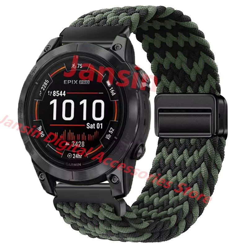 Для ремешка Garmin Band Quick Fit 26 мм 22 мм Магнитный браслет для Garmin Fenix 3 HR Fenix 5 instinct 1 instinct 2X Нейлоновый ремешок для часов Quick Fit 22mm&Black Connector
Для ремешка Garmin Band Quick Fit 26 мм 22 мм Магнитный браслет для Garmin Fenix 3 HR Fenix 5 instinct 1 instinct 2X Нейлоновый ремешок для часов Quick Fit 22mm&Black Connector