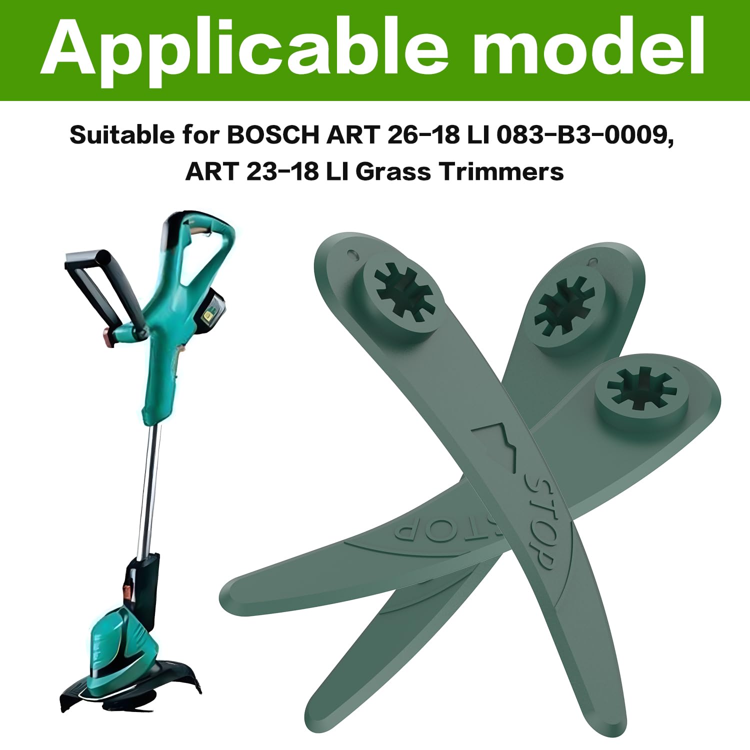 32 шт. F016800372 Ножі для газонокосарки Bosch ART 26-18 LI 083-B3-0009/ART 23-18 LI, ABS Аксесуари для лез тримера для трави Type A
32 шт. F016800372 Ножі для газонокосарки Bosch ART 26-18 LI 083-B3-0009/ART 23-18 LI, ABS Аксесуари для лез тримера для трави Type A