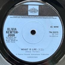 7inch Record OLIVIA NEWTONJOHN What Is Life 7N25575 Pye Internation 1972 UK Rock Used
7inch Record OLIVIA NEWTONJOHN What Is Life 7N25575 Pye Internation 1972 UK Rock Used