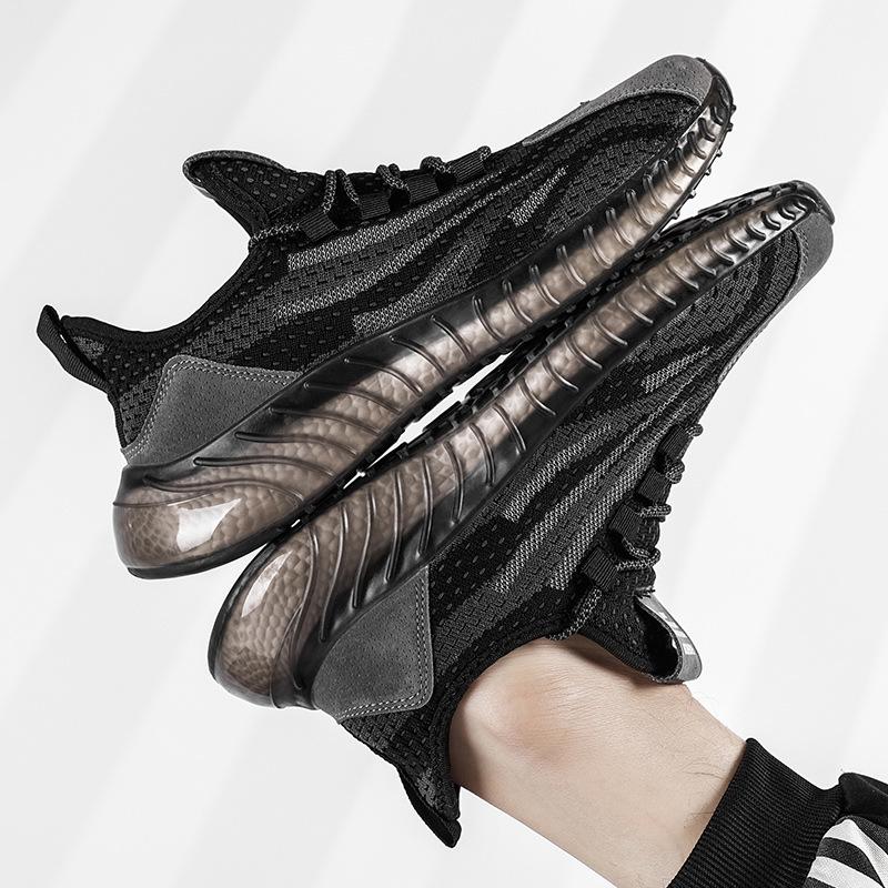 Running Shoes Flying Weaving Sports Men s Shoes Breathable Casual Versatile Casual Shoes Trend Mesh Coconut Popcorn Men 45 сірий колір
Running Shoes Flying Weaving Sports Men s Shoes Breathable Casual Versatile Casual Shoes Trend Mesh Coconut Popcorn Men 45 сірий колір