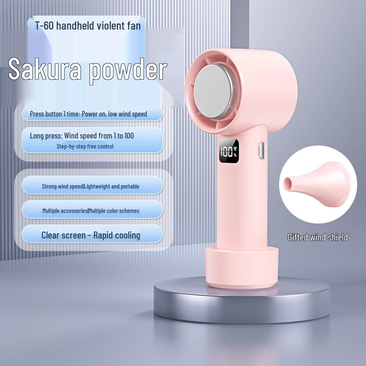 2025 T60 High-Speed Mini Handheld USB Fan with Digital Display & Nozzle 60x58x156 MM
2025 T60 High-Speed Mini Handheld USB Fan with Digital Display & Nozzle 60x58x156 MM