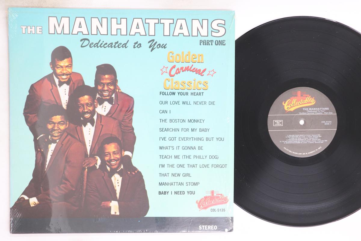 LP Record MANHATTANS Dedicated To You COL5135 COLLECTABLES US SoulFunk Used
LP Record MANHATTANS Dedicated To You COL5135 COLLECTABLES US SoulFunk Used