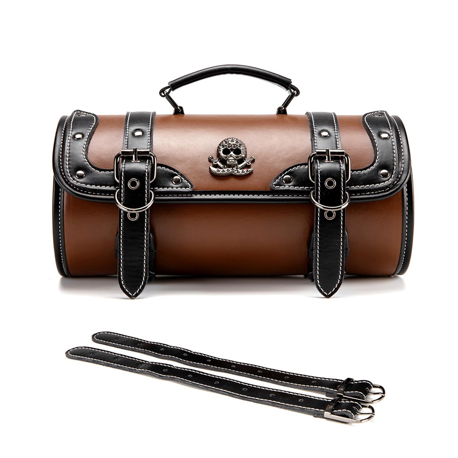 Leather Motorcycle Head Bag Tool Storage with Adjustable Straps PU Leather Motorcycle Tool Bag Upgrades for Easy Fit 1
Leather Motorcycle Head Bag Tool Storage with Adjustable Straps PU Leather Motorcycle Tool Bag Upgrades for Easy Fit 1