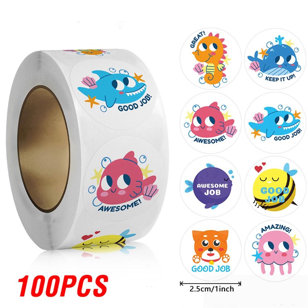 100-500pcs Children s Cartoon Animal Stickers Gift Packaging Sealing Label Kindergarten Little Red Flower Reward Stickers
100-500pcs Children s Cartoon Animal Stickers Gift Packaging Sealing Label Kindergarten Little Red Flower Reward Stickers