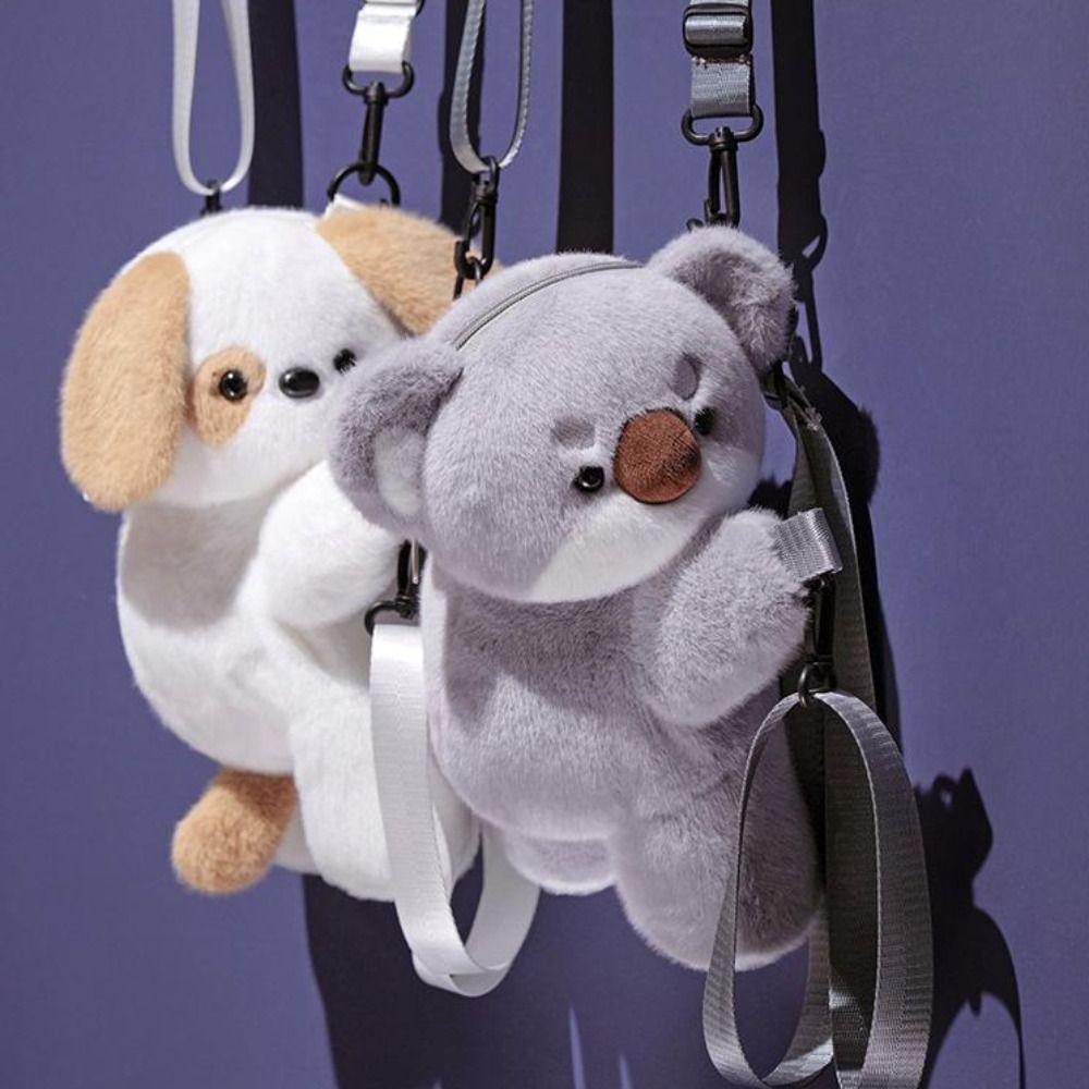 Lightweight Puppy Plush Crossbody Bag Cartoon Animal Plush Doll Koala Plush Backpack Home Decor Koala
Lightweight Puppy Plush Crossbody Bag Cartoon Animal Plush Doll Koala Plush Backpack Home Decor Koala